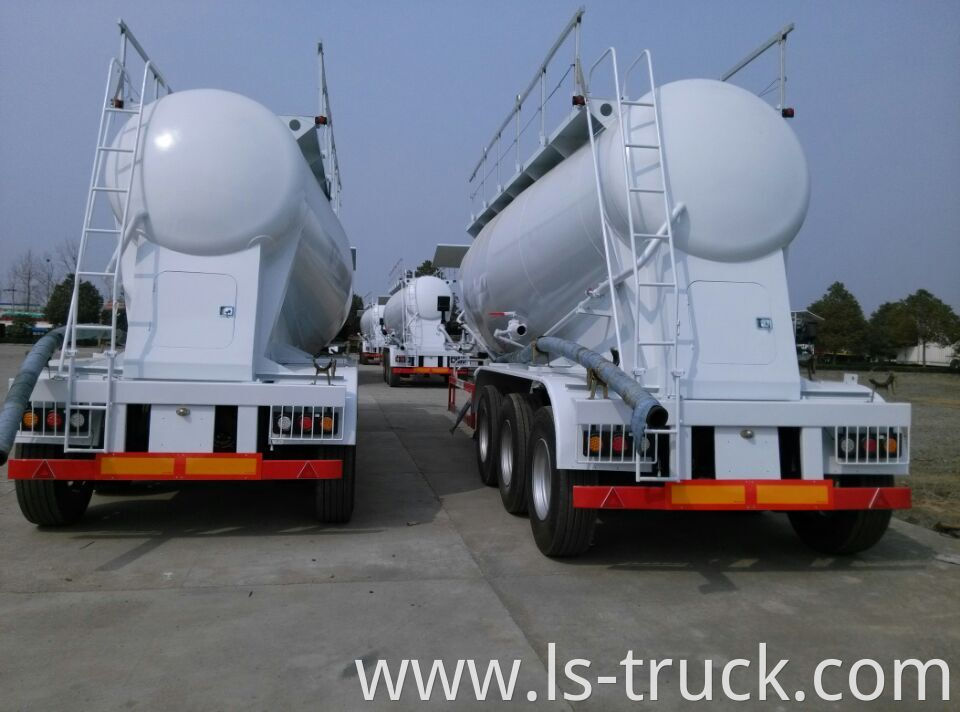 Bulk Cement Tank Semi Trailer,Bulk Powder Truck Trailer for Sale